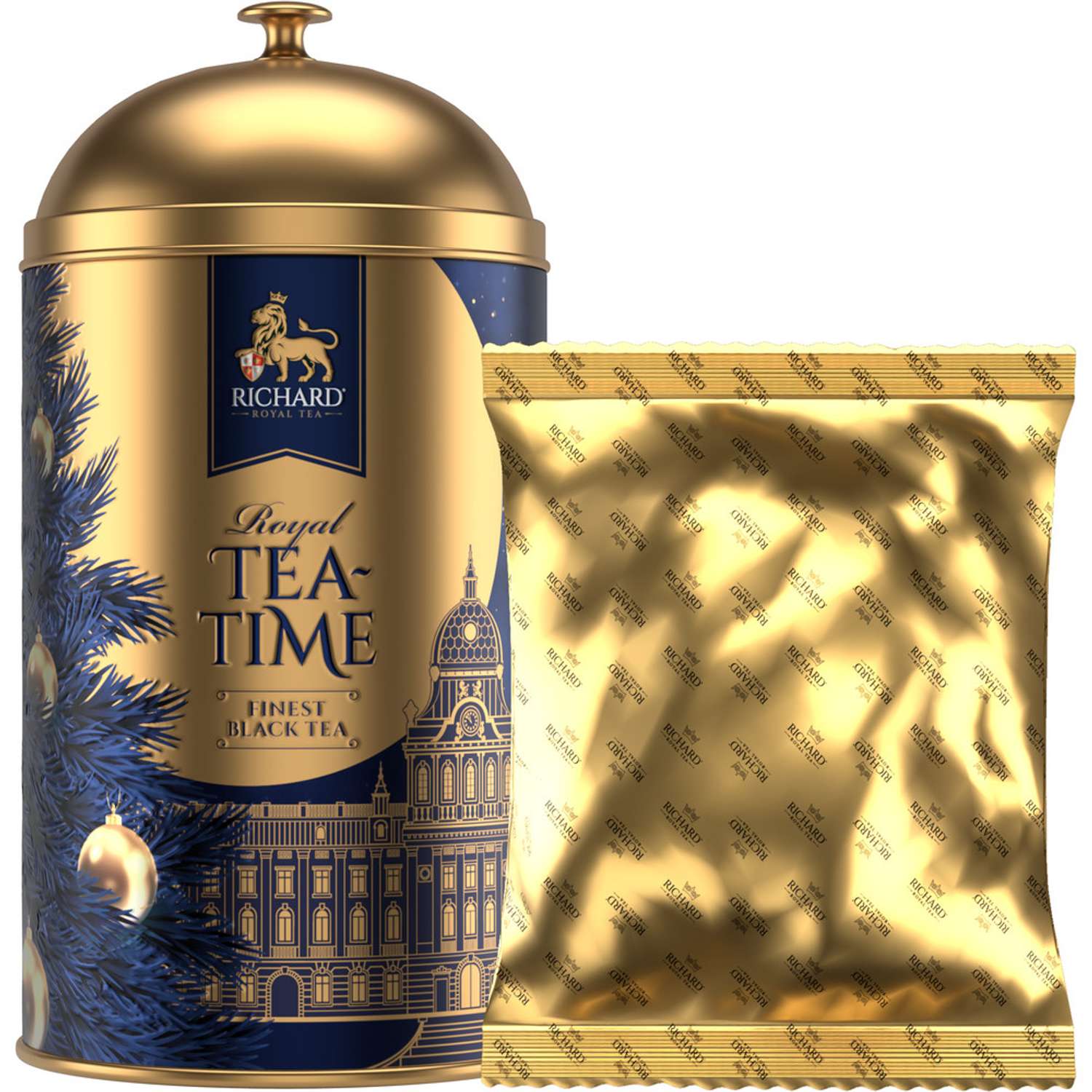 Чай подарочный Richard Royal Teatime чёрн лист 60г жесть - фото 2