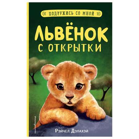 Книга Эксмо Львёнок с открытки