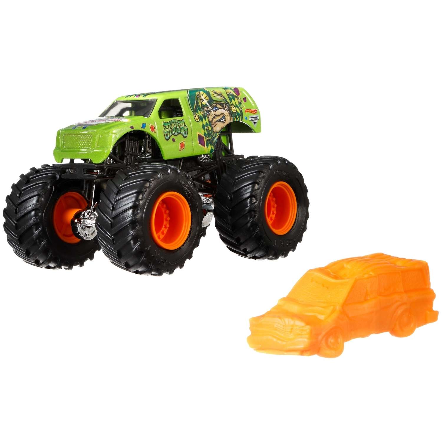 Машина Hot Wheels Monster Jam 1:64 Epic Edditions Джестер FLW98 21572 - фото 1