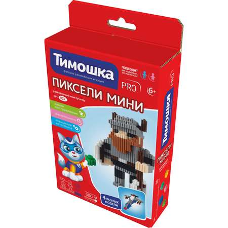 Конструктор ТИМОШКА Пиксели mini 500 деталей