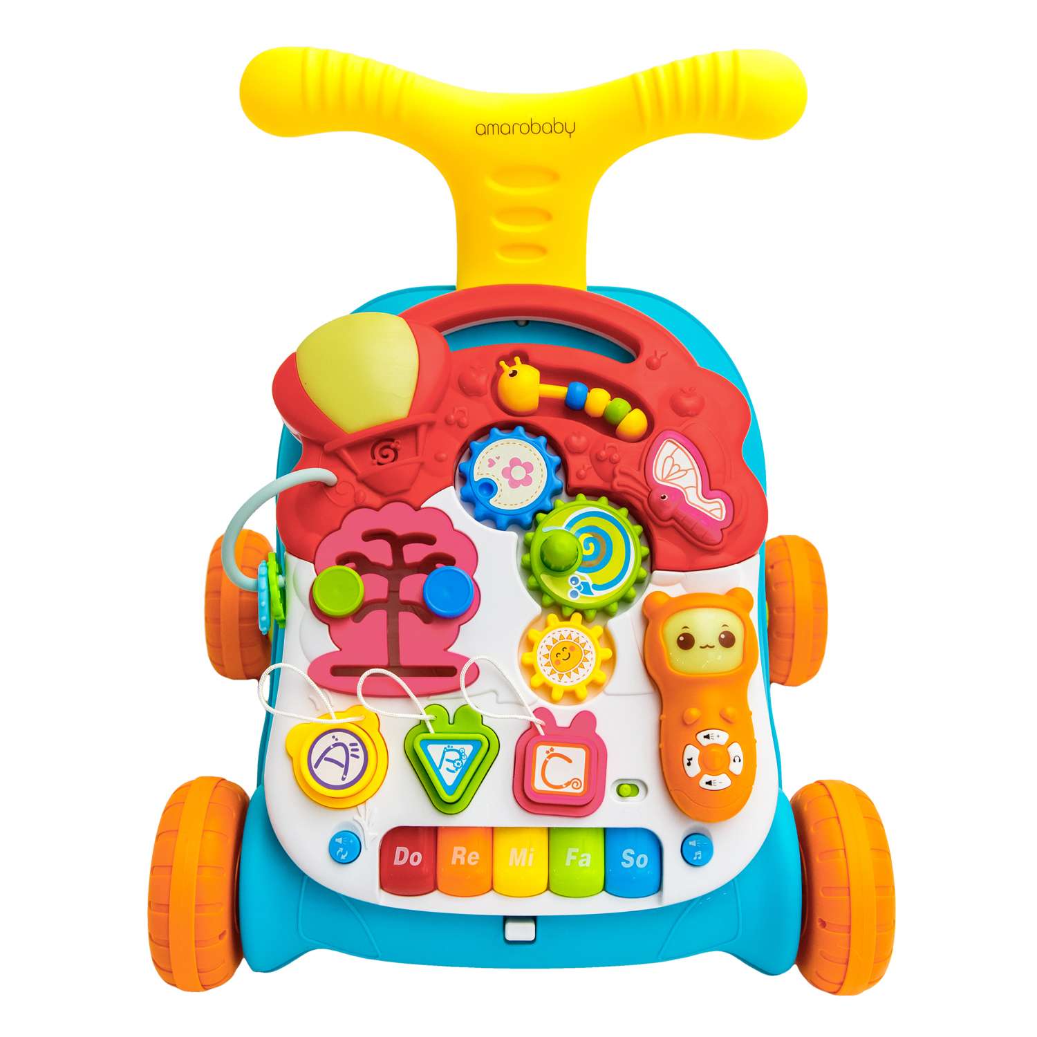 Каталка-ходунки AmaroBaby Study Walker 3в1 - фото 2