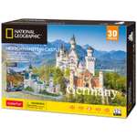 Пазл CubicFun National Geographic Нойшванштайн 3D 121деталь DS0990h