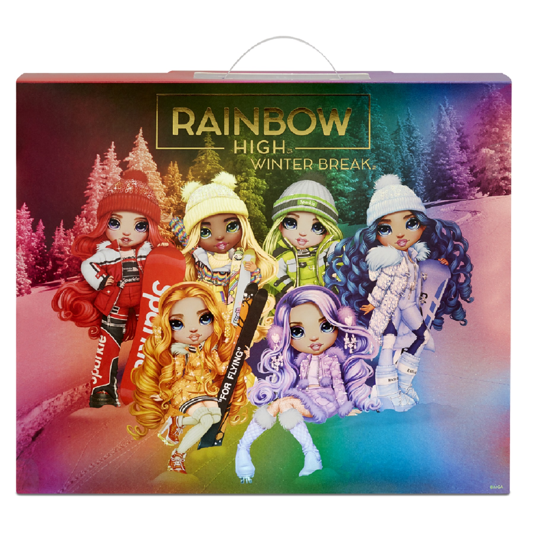 Кукла Rainbow High Winter Break Fashion Doll- Ruby Anderson Red 574286 - фото 4