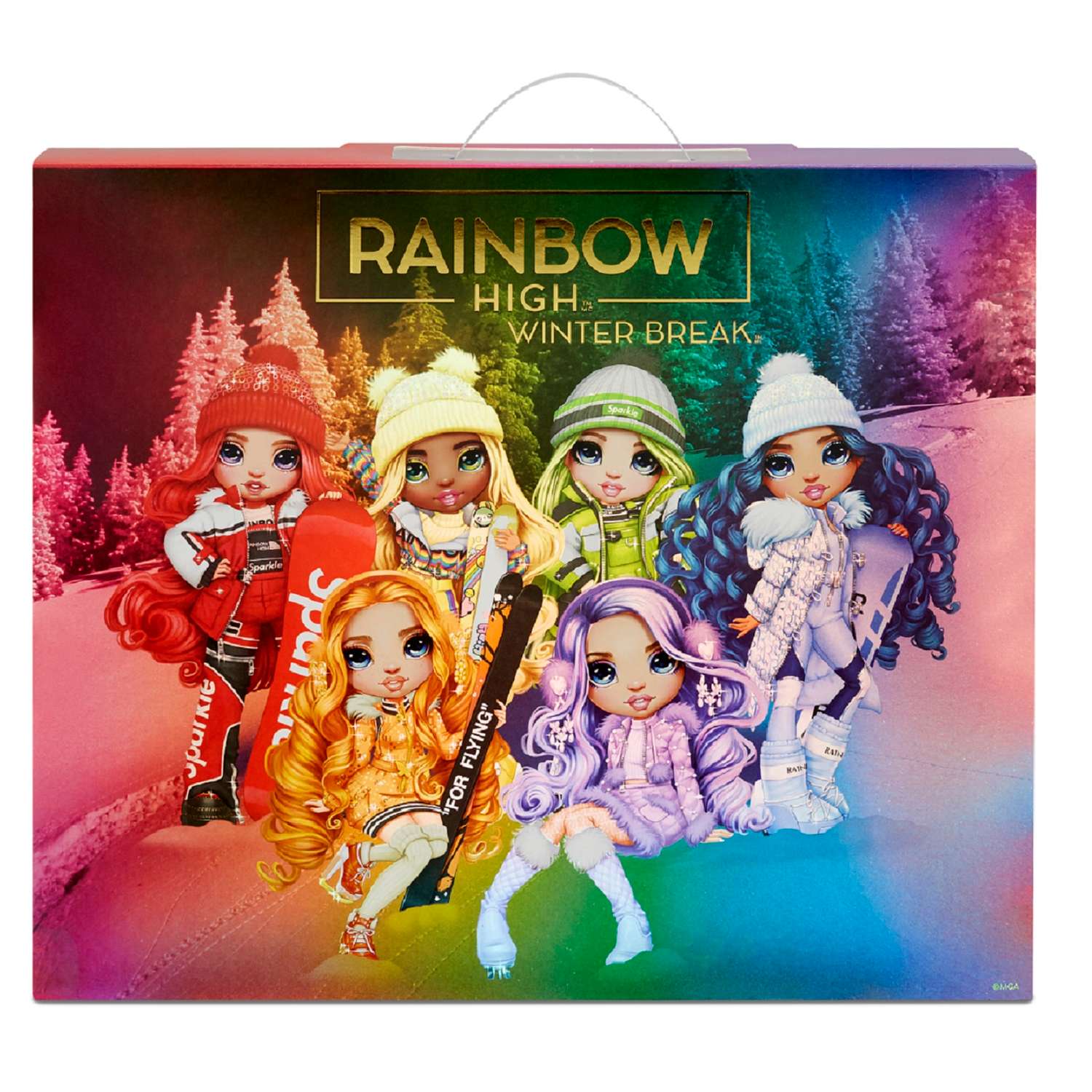 Кукла Rainbow High Winter Break Fashion Doll- Ruby Anderson Red 574286 - фото 4