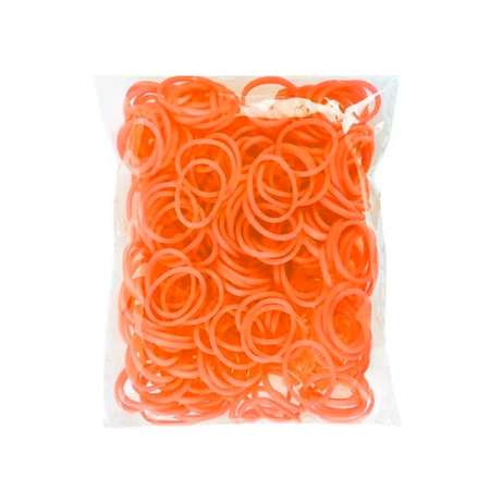 Резиночки для плетения Seichi 600 шт оранжевые