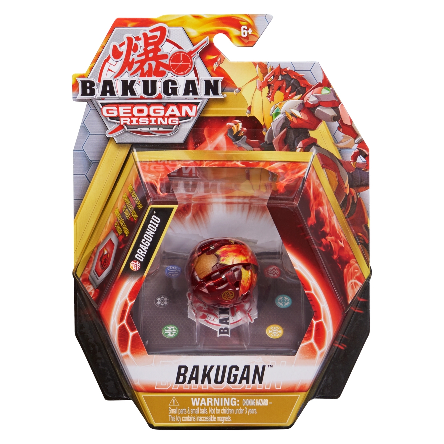 Фигурка-трансформер Bakugan S3 Ele Chase Drago 6061459/20132738 - фото 4