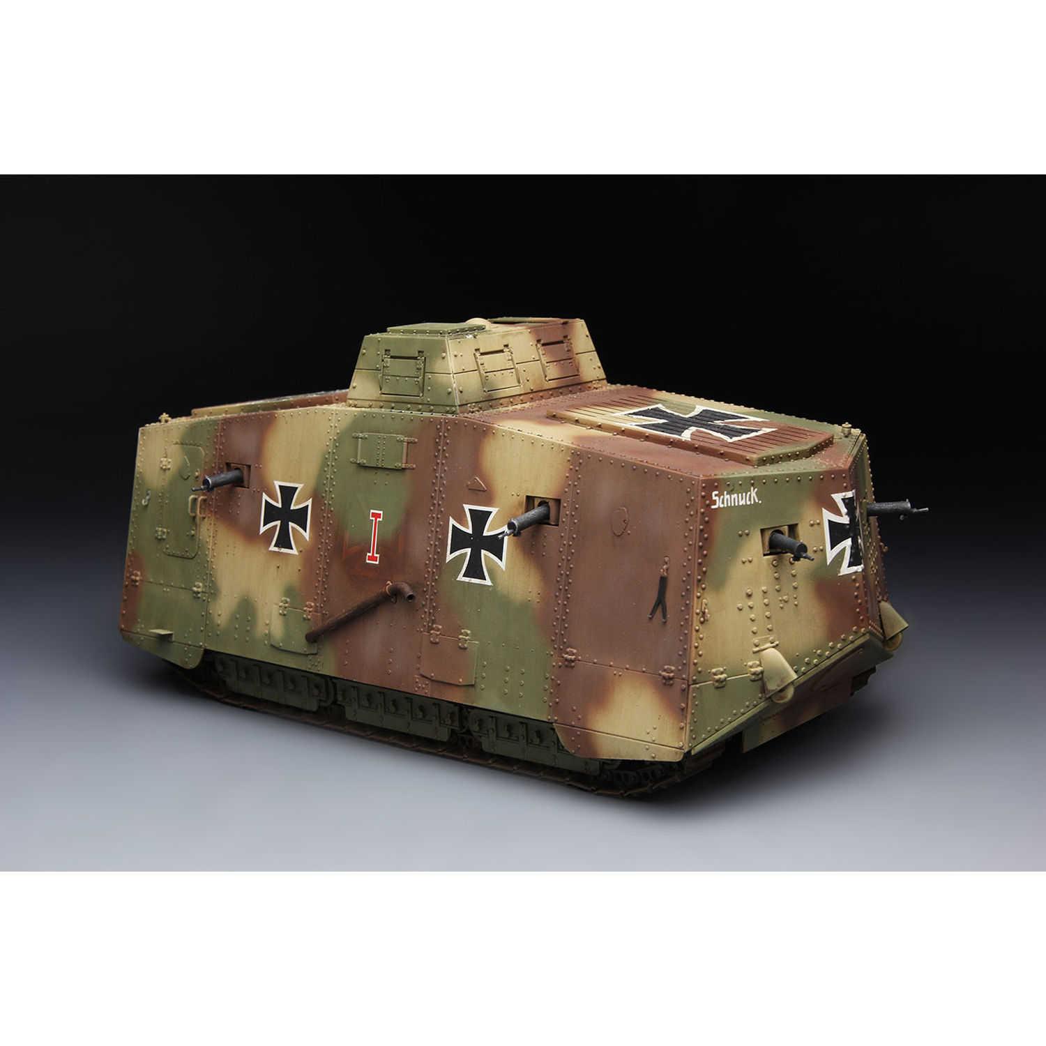 Сборная модель MENG TS-017 танк A7V 1/35 26490636492 - фото 3