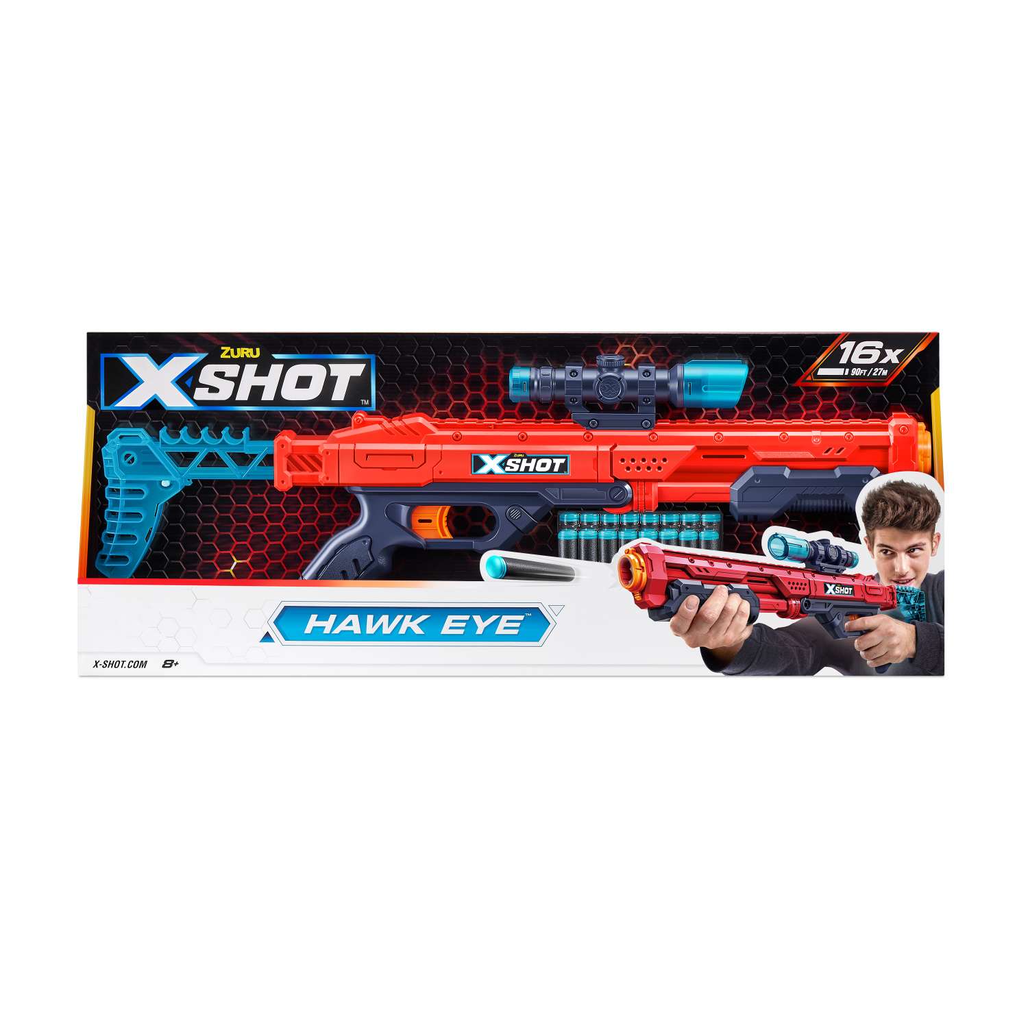 Набор для стрельбы X-SHOT  Ястреб 36435-2022 - фото 21