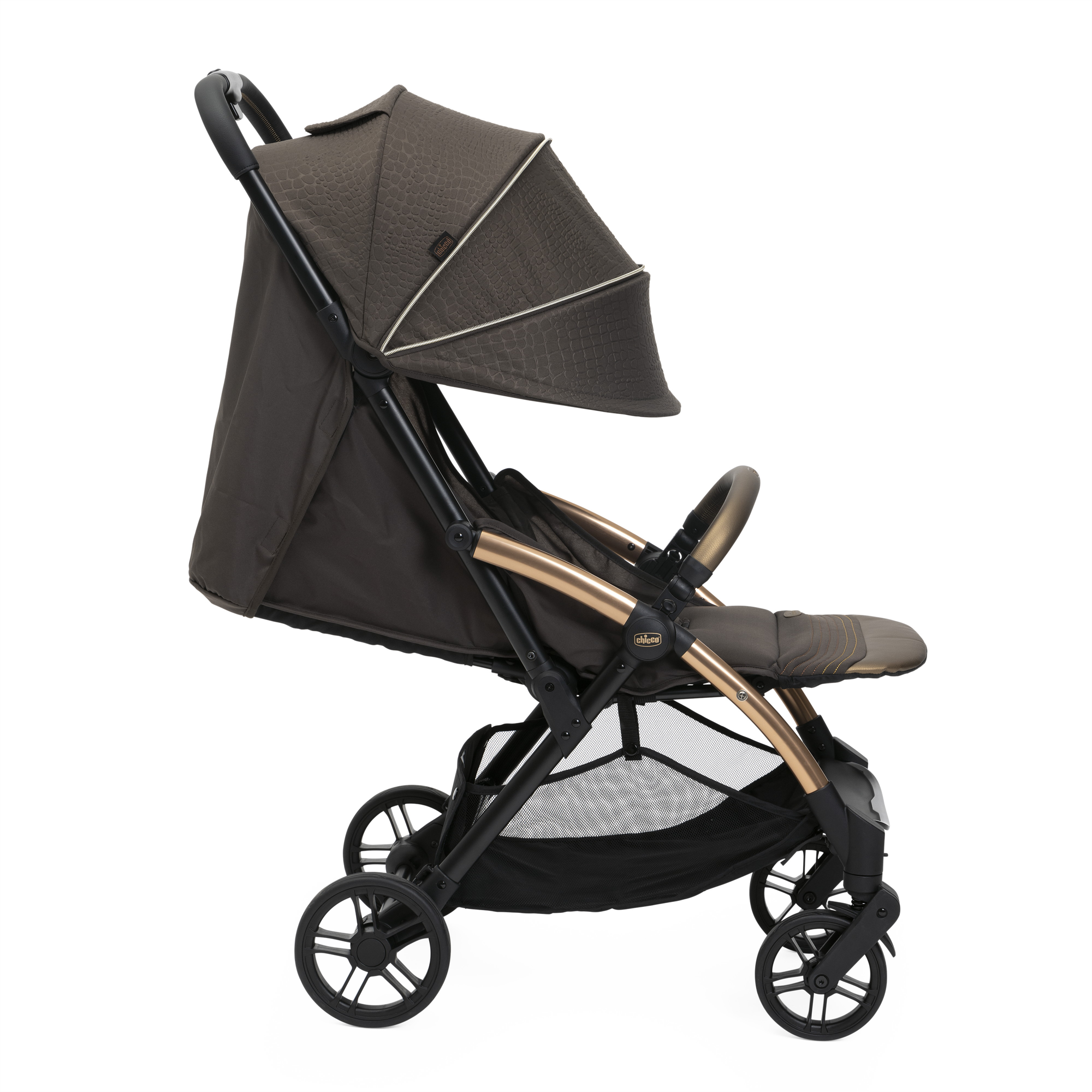 Коляска Chicco Goody Xplus bronze lizard re lux - фото 5