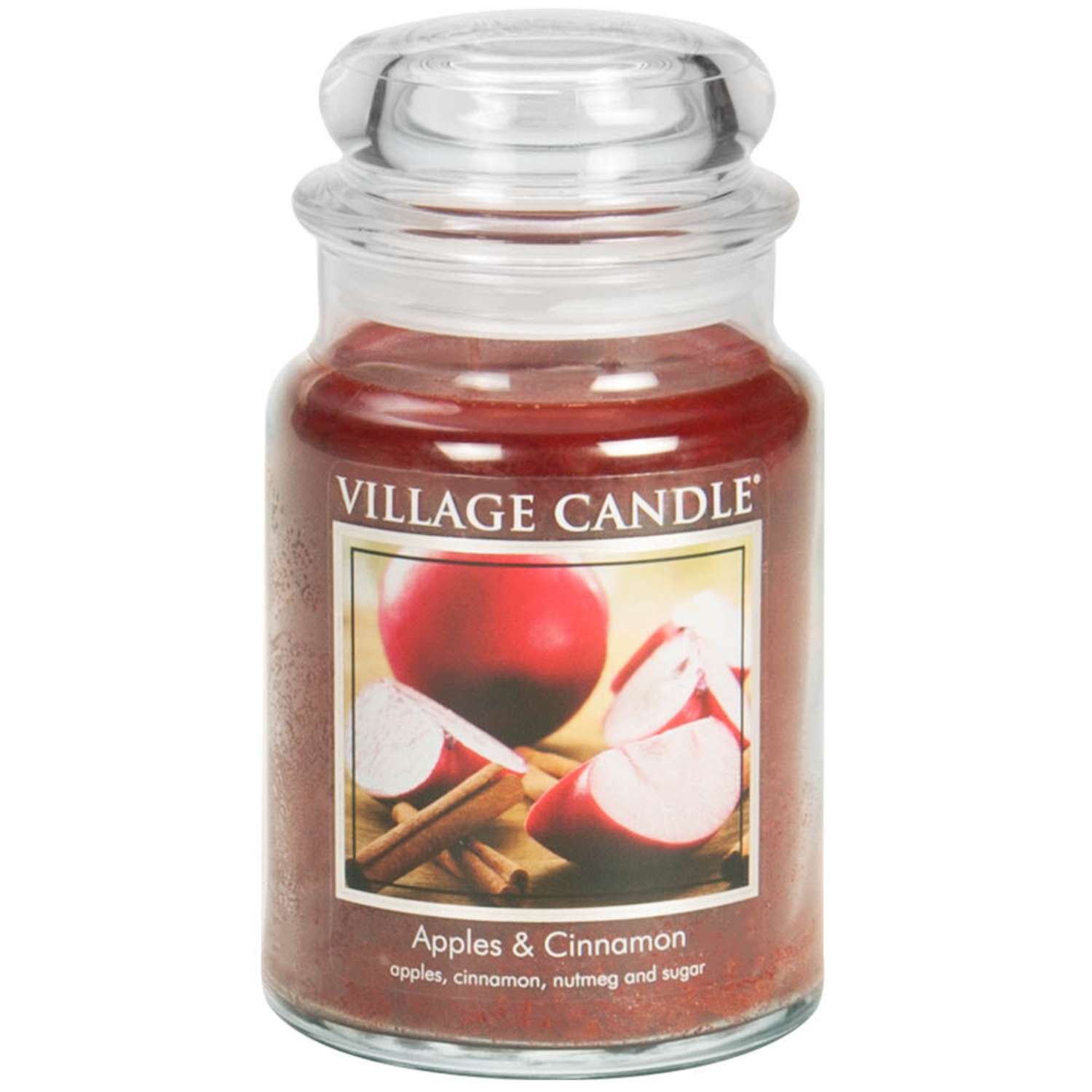 Свеча Village Candle ароматическая Яблоко и Корица 4260029 - фото 1