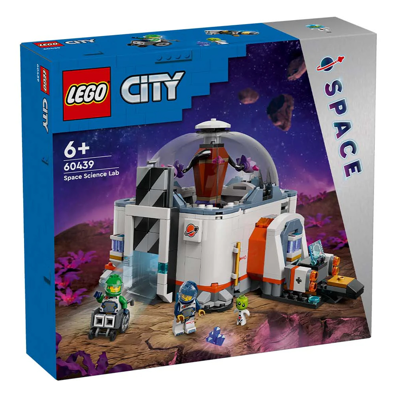 Конструктор LEGO City Космическая лаборатория блочный - фото 3