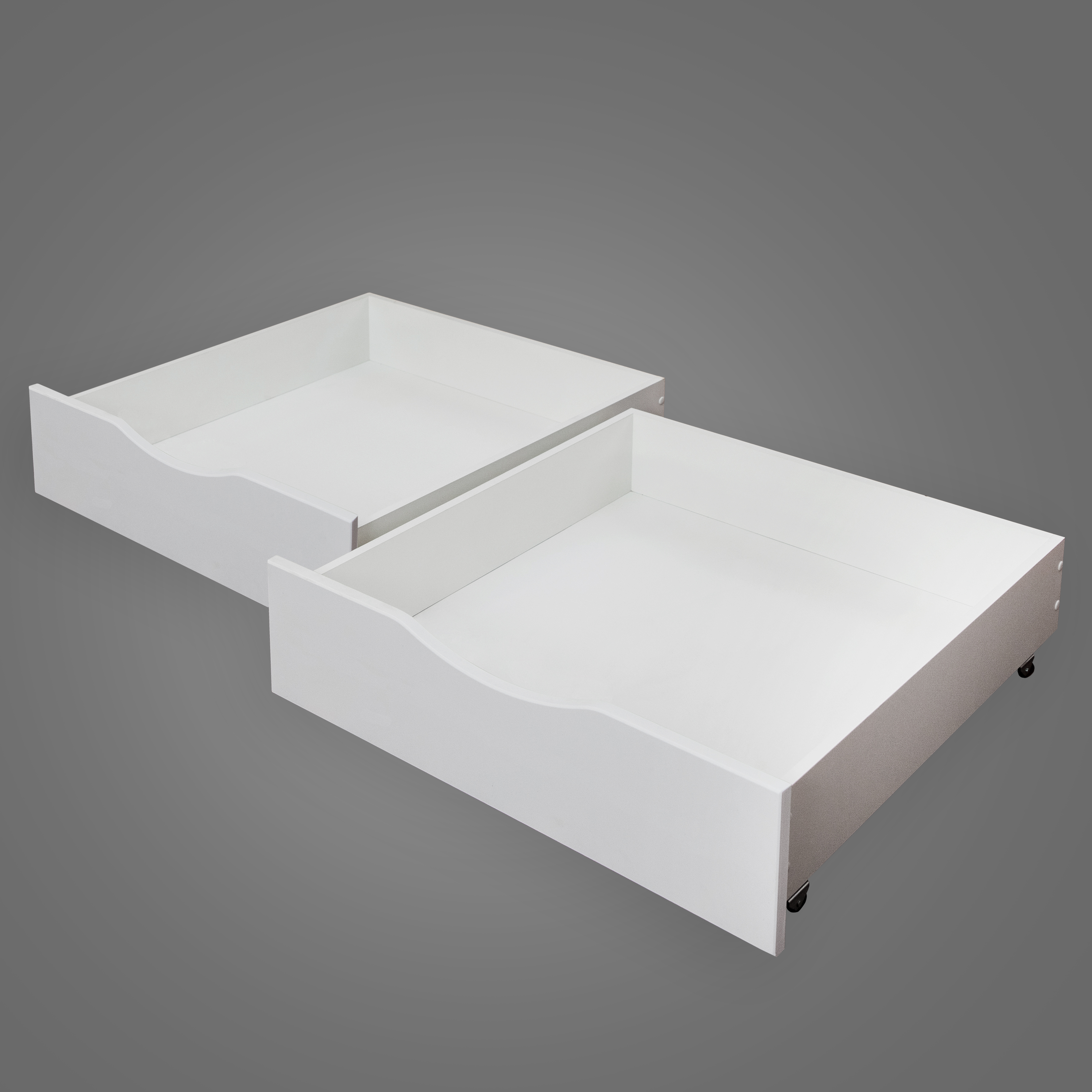 Ящики белые Alatoys для кровати - фото 1