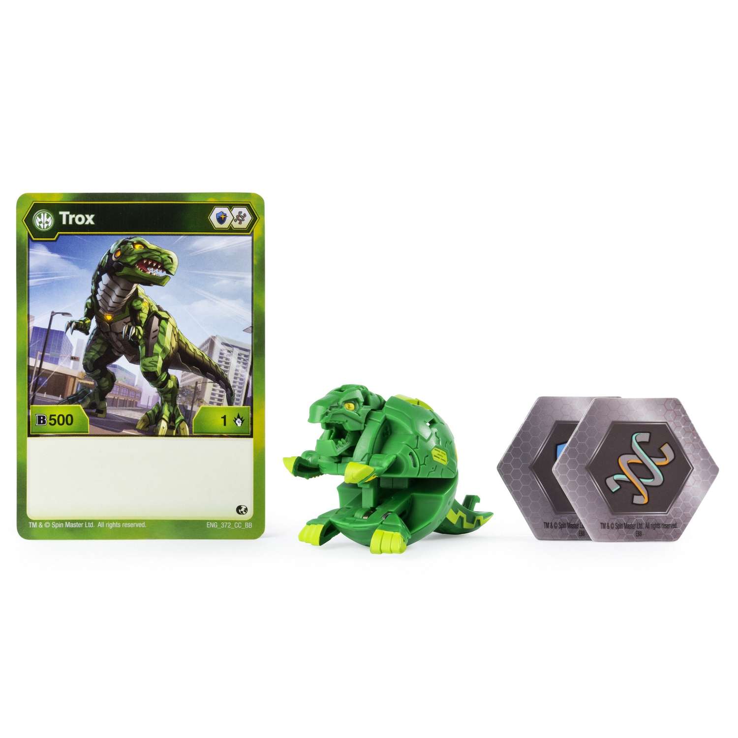 Фигурка-трансформер Bakugan T-Rex Green 6045148/20103979 - фото 1