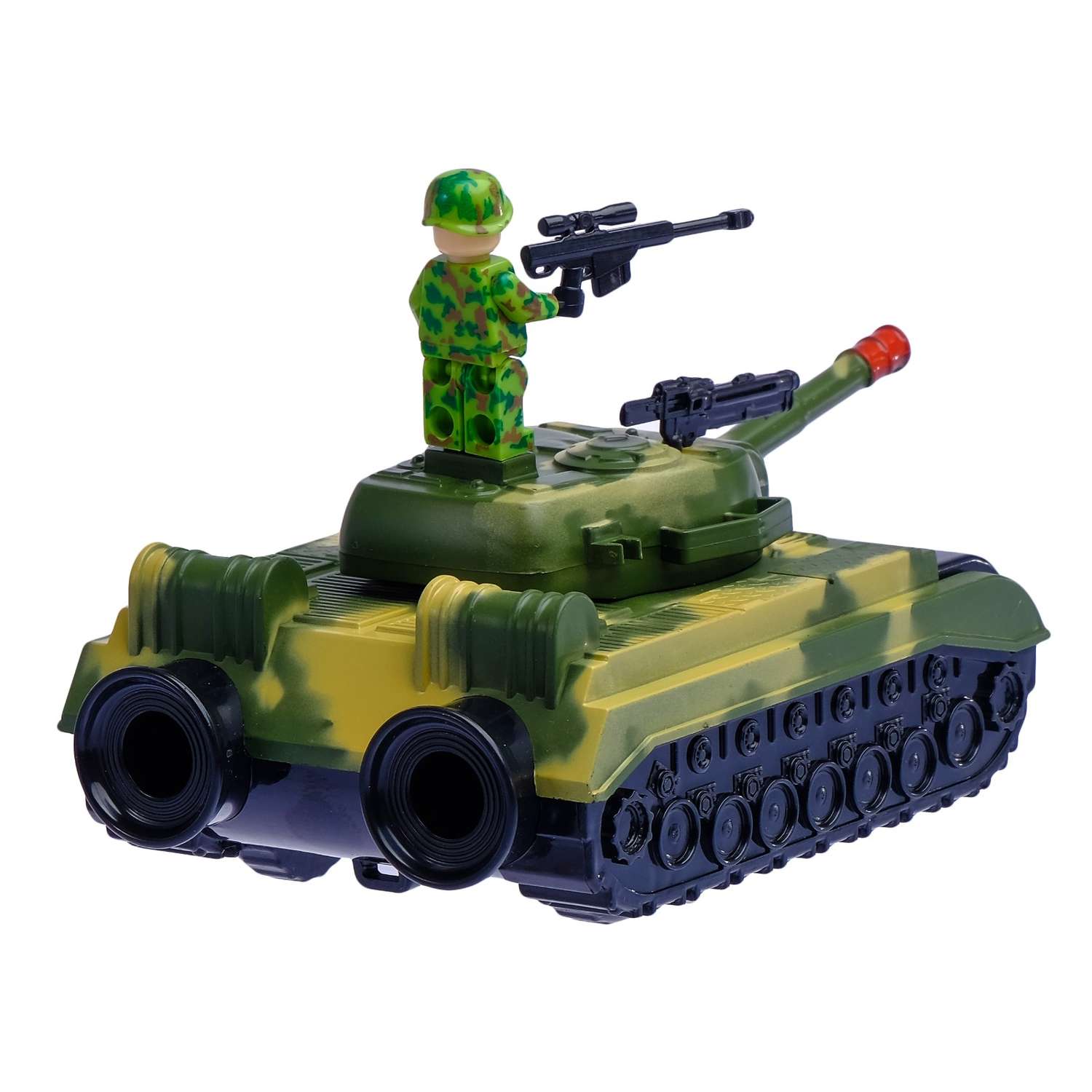 Бинокль Sima-Land Танк с ремешком и солдатиками - фото 3