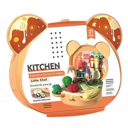 Сумка детская Мишка SHARKTOYS игровой набор кухня