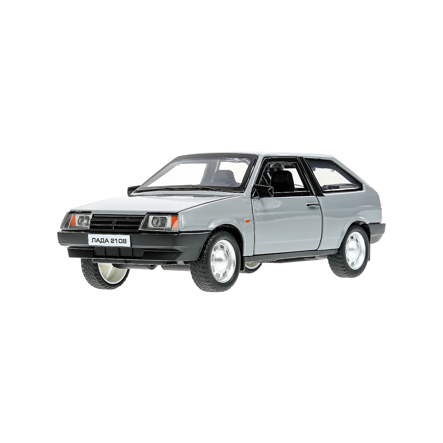 Автомобиль Технопарк LADA 1:24 инерционный белый 385722 - фото 3