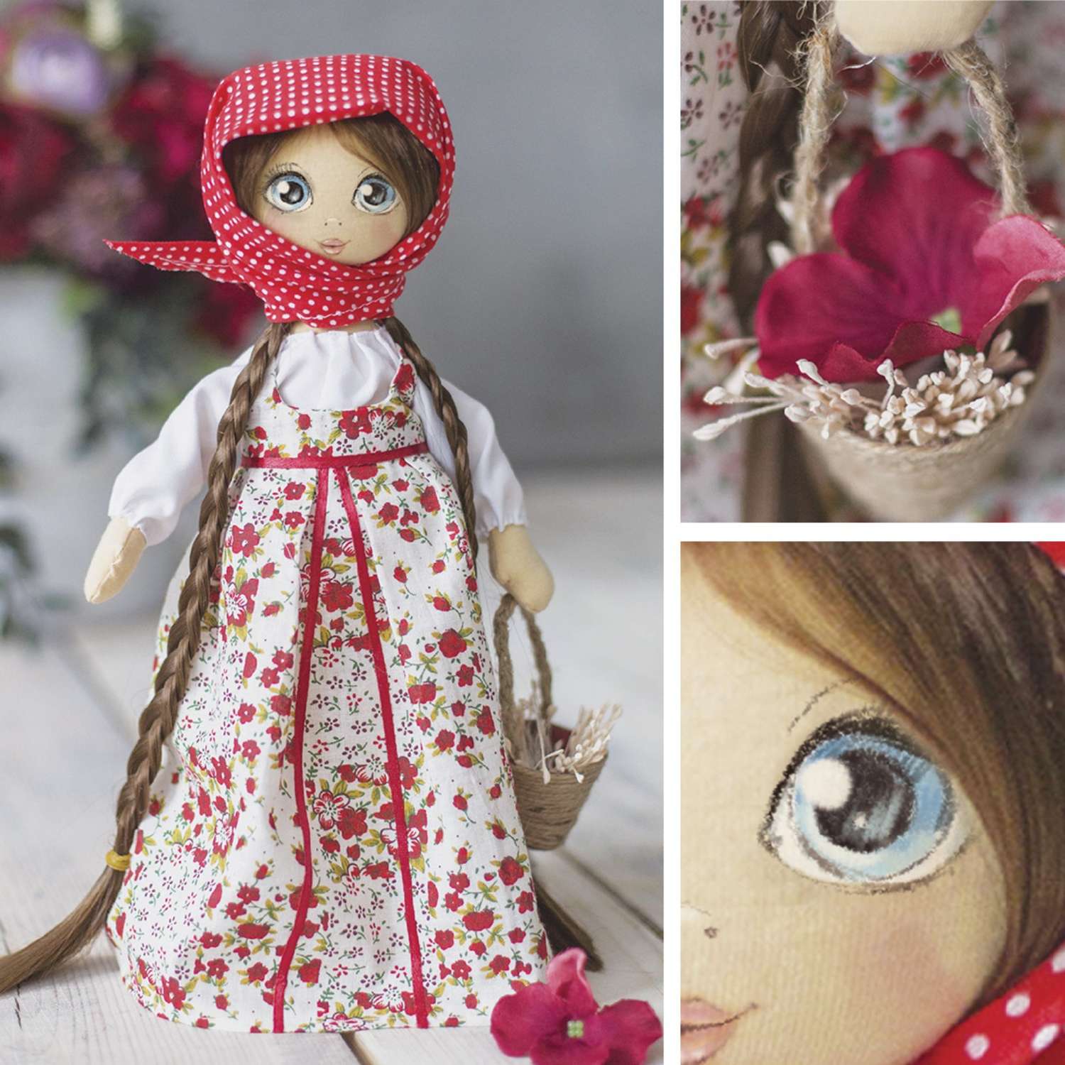 Набор для шитья ArtFox Интерьерная кукла «Василина» - фото 1