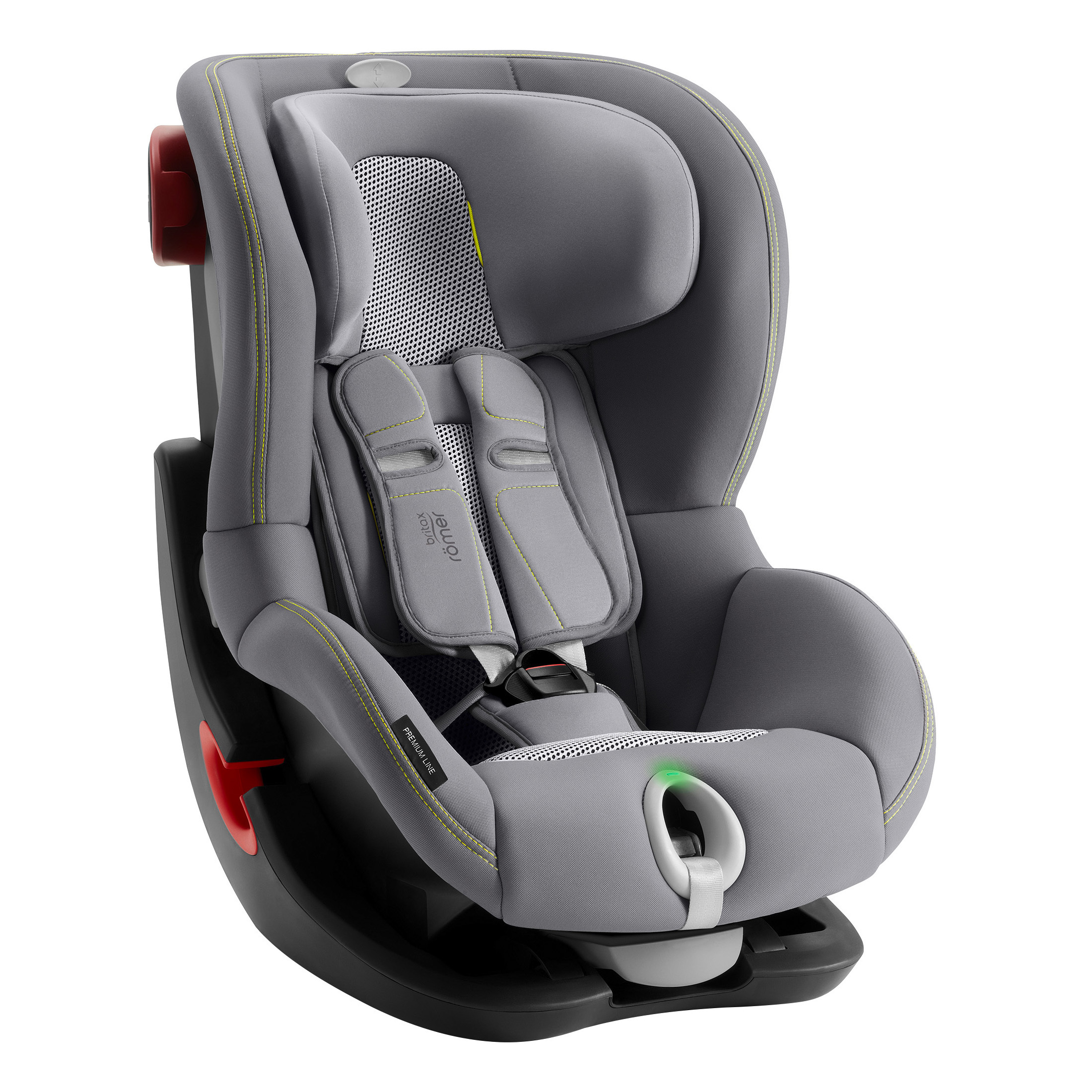 Автокресло Britax Roemer King II LS BS Cool Flow Silver - фото 3