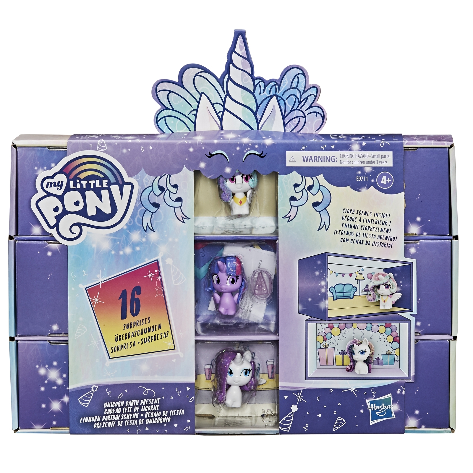 Набор игровой My Little Pony Праздник в стиле пони Подарок E97115L0 купить  по цене 999 ₽ в интернет-магазине Детский мир