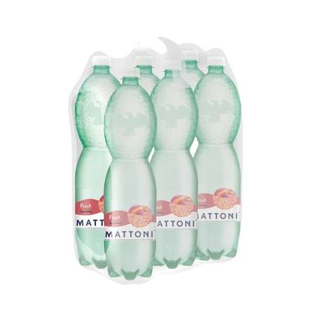 Напиток газированный Mattoni с персиком 1.5 л упаковка 6 штук