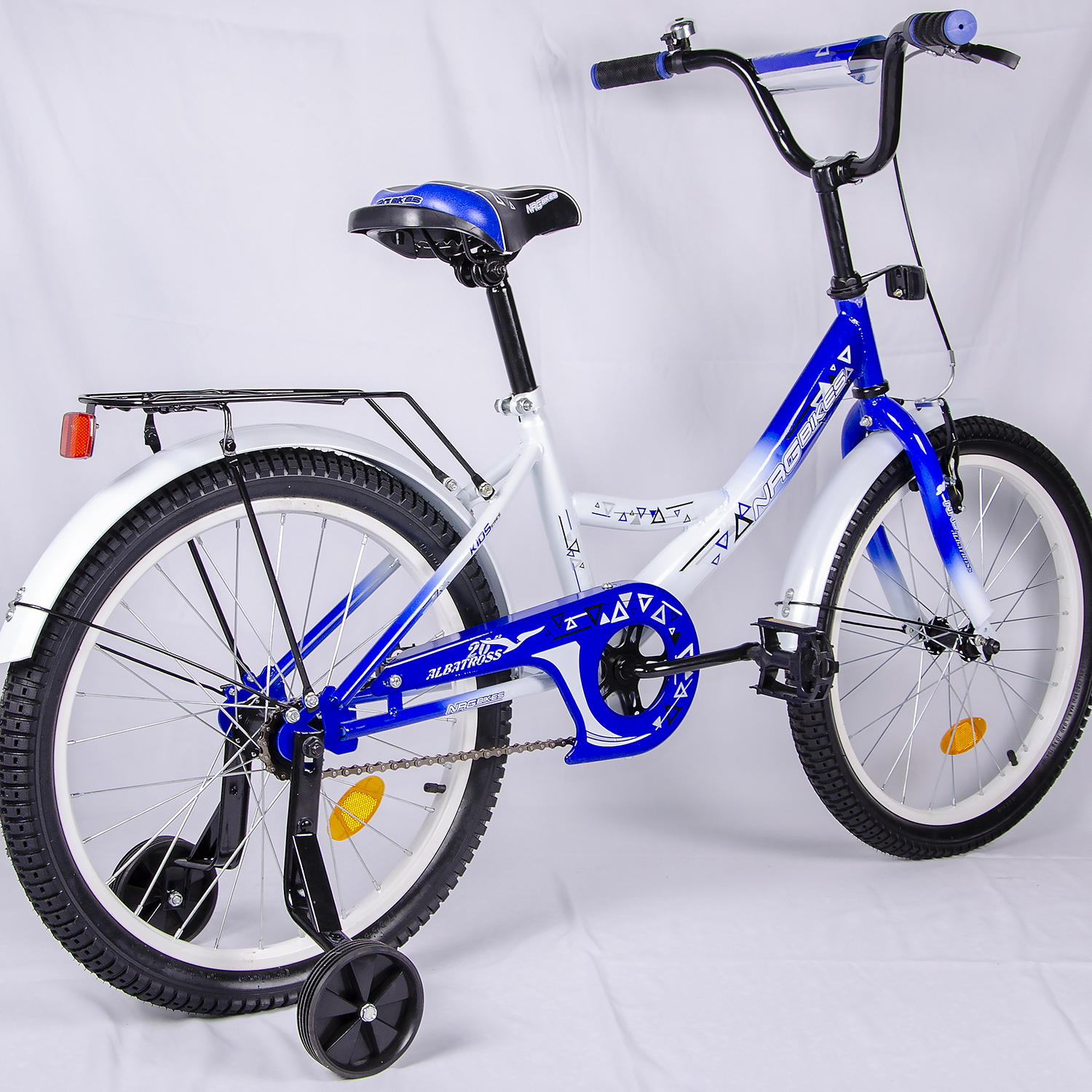 Велосипед NRG BIKES ALBATROSS white-blue - фото 3