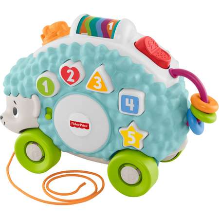 Игрушка Fisher Price Линкималс Обучающий Ёжик музыкальный для малышей развивающая GJB14