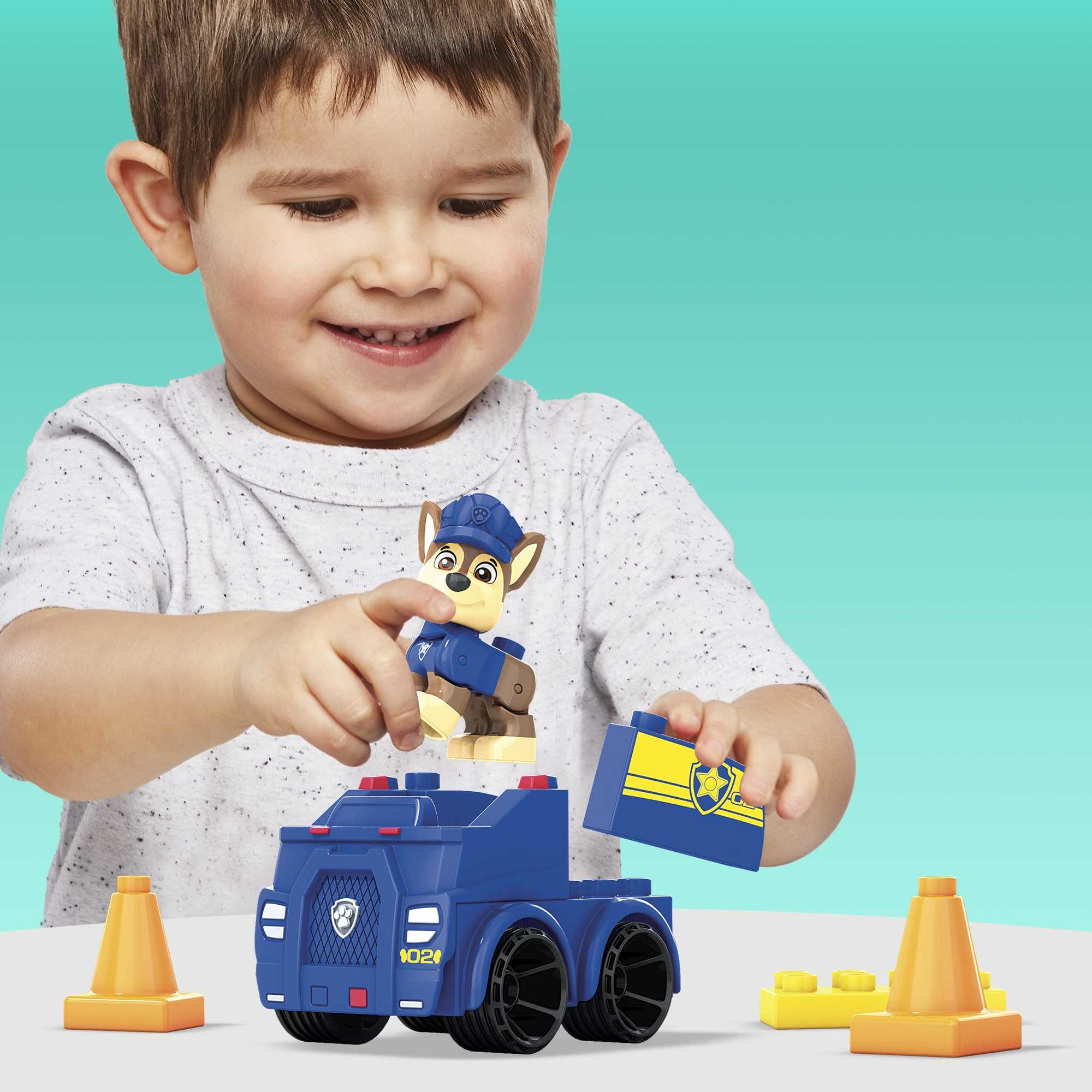 Конструктор Mega Bloks Paw Patrol Chases Patrol car HDJ33 - фото 3