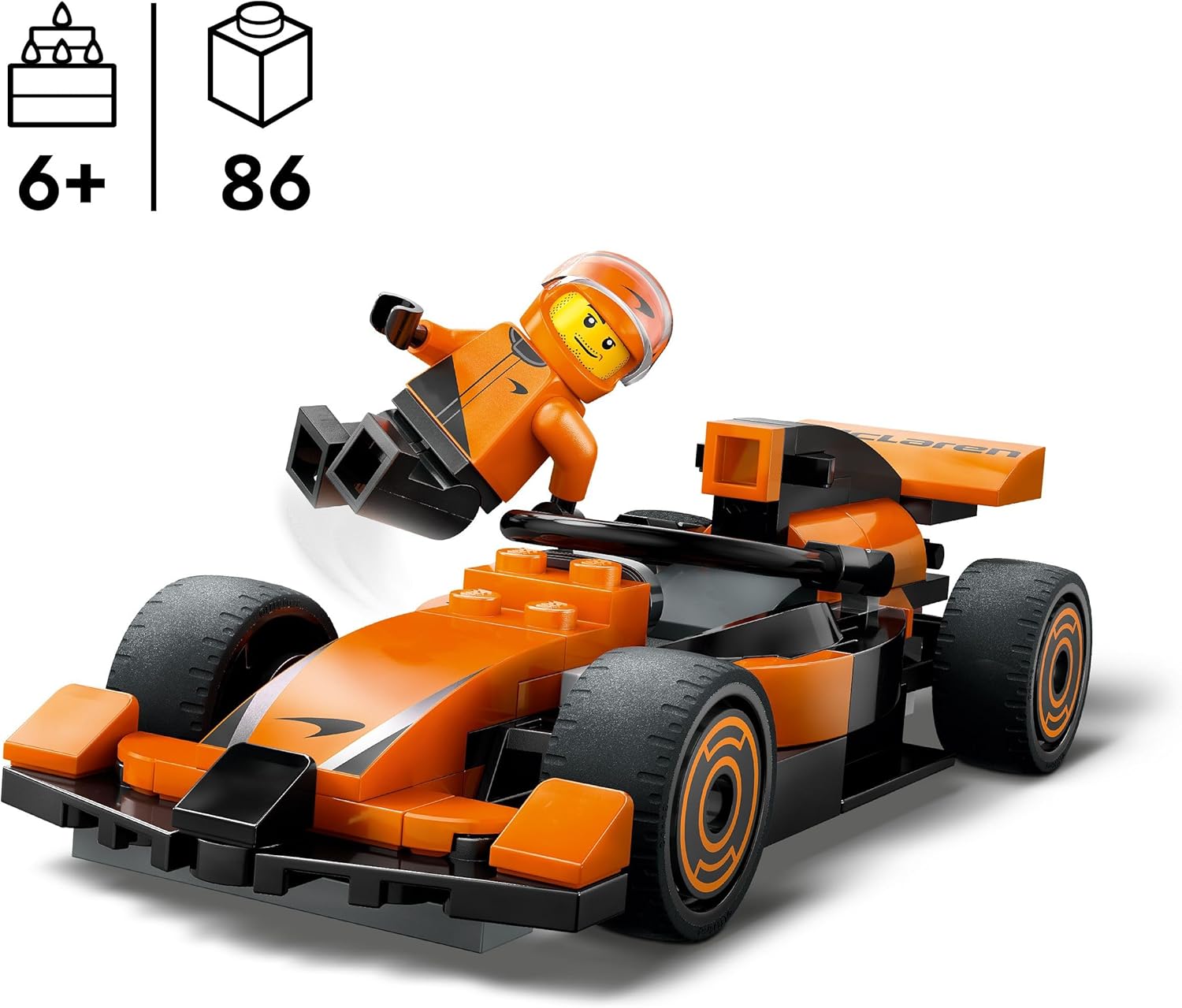 Конструктор LEGO Формула 1 Горщик на McLaren 60442 - фото 2