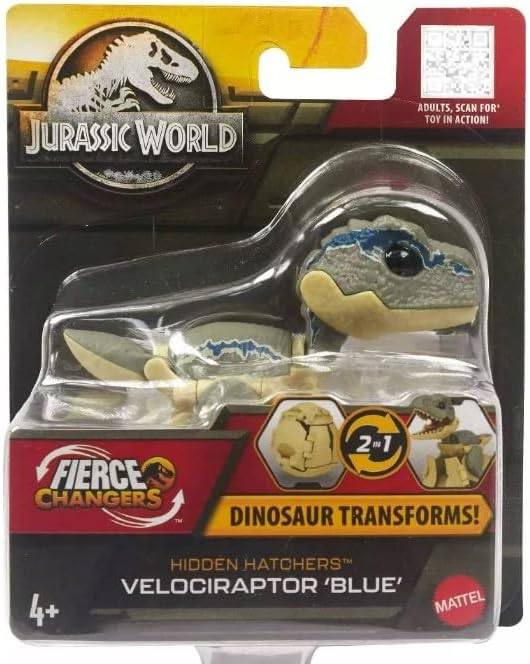 Фигурка Jurassic World Fierce Changers Hidden Hatchers в ассортименте HLP00 - фото 5