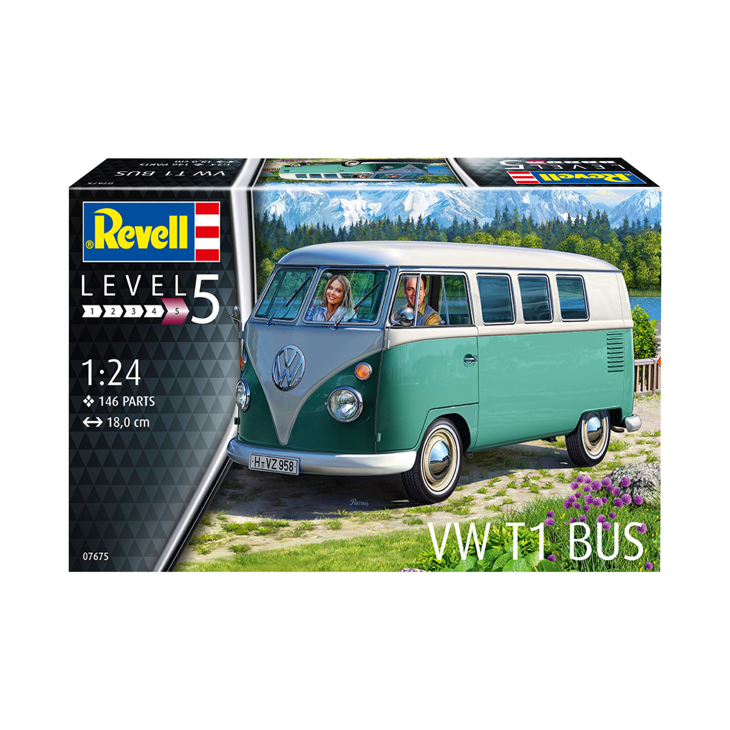 Модель для сборки Revell Автобус VW T1 Bus 07675 - фото 1