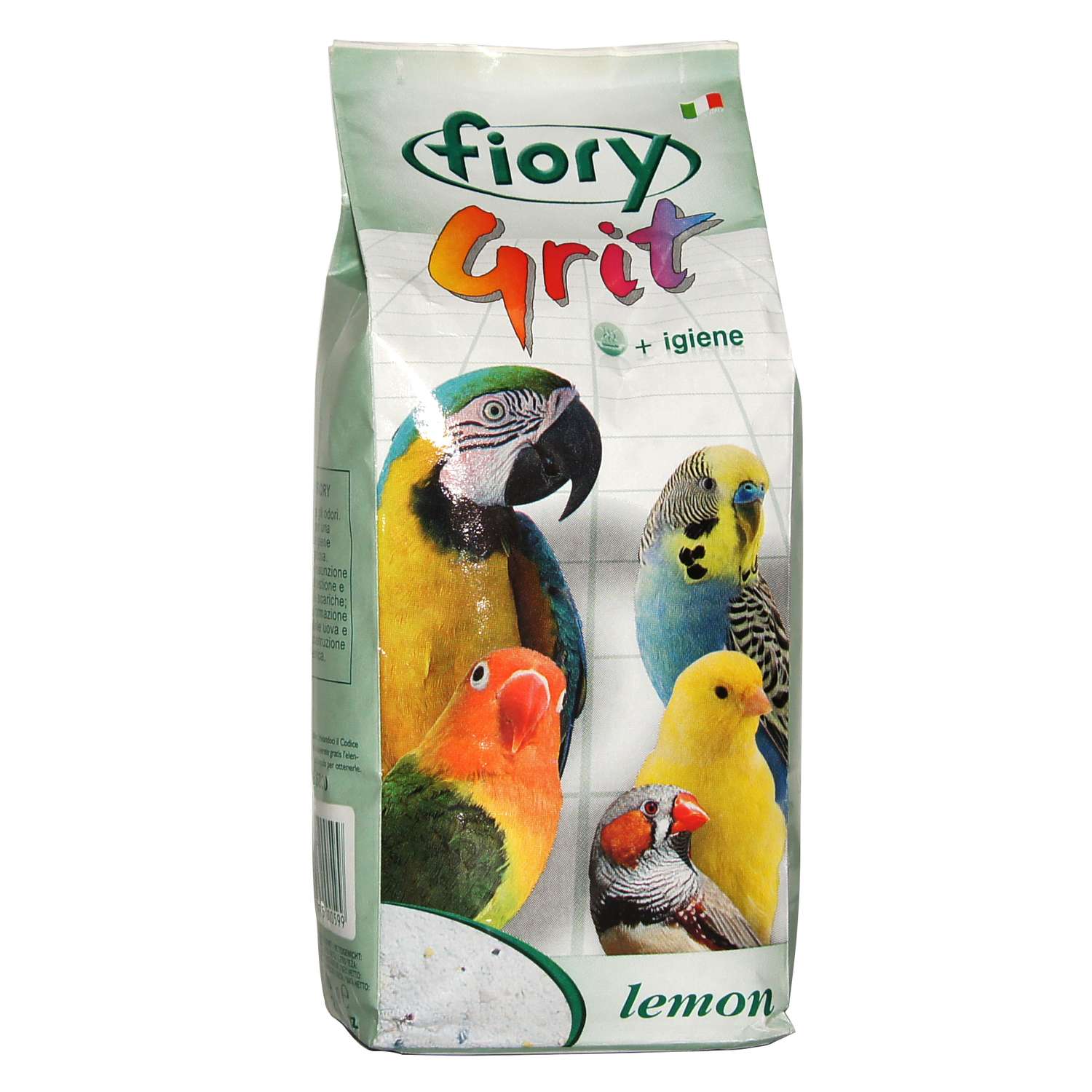 Песок для птиц Fiory Grit Lemon лимон 1кг - фото 1