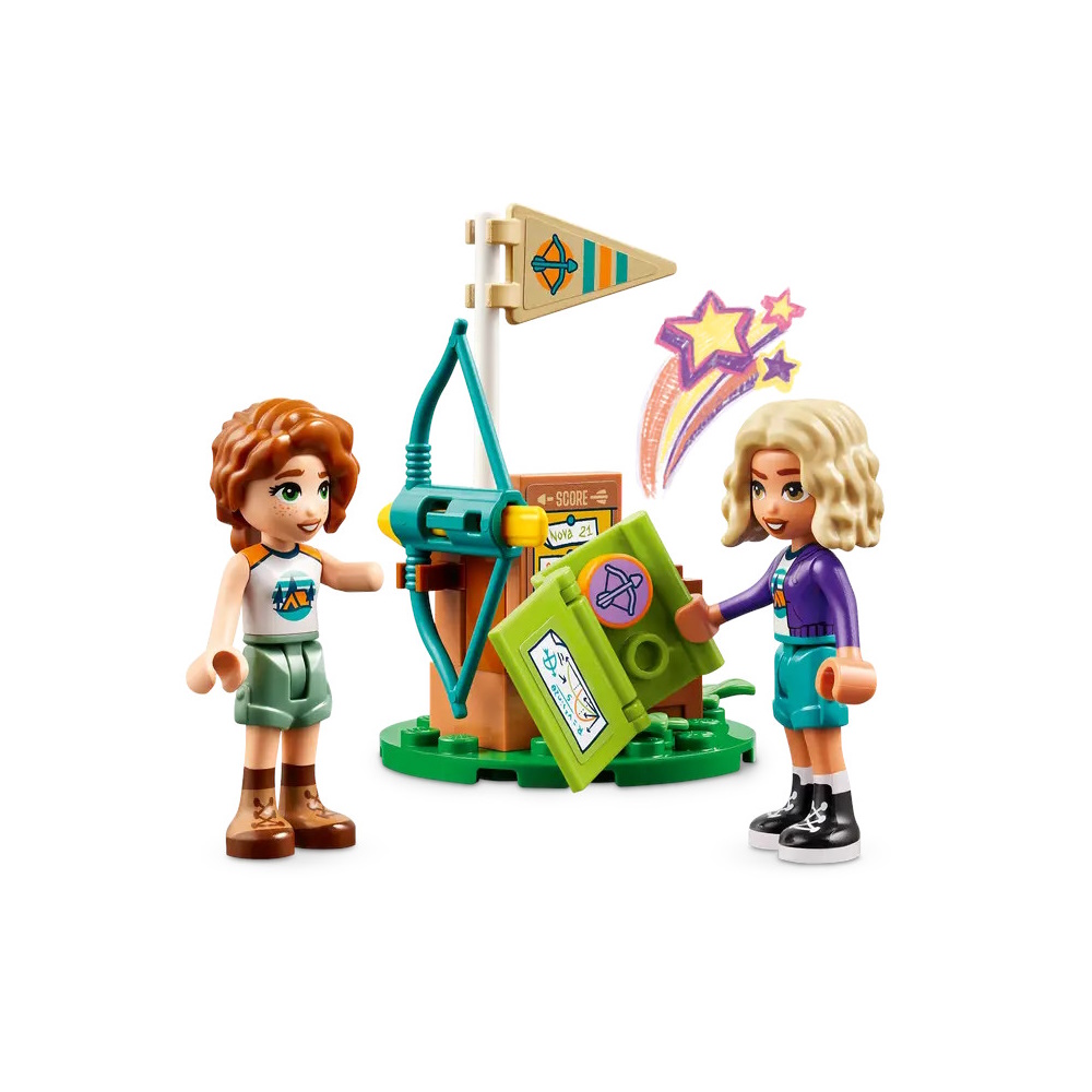 Конструктор LEGO Friends Лагерь приключений стрельбище из лука 42622 - фото 5