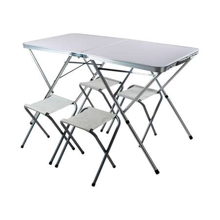 Комплект походный Ecos стол + 4 стула