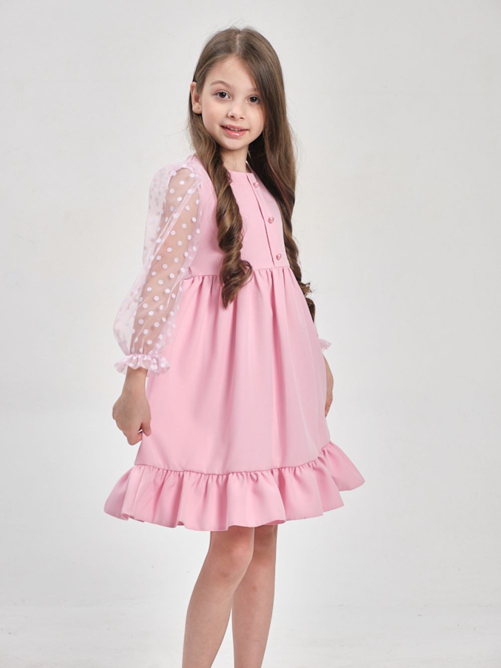 Платье Sofisha kids Plat.barbie/розовый - фото 17