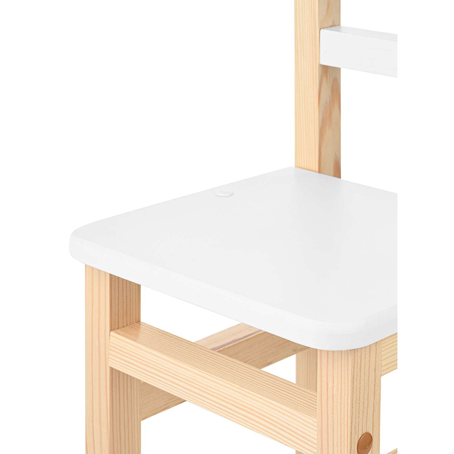 Комплект стол + стул KETT-UP ODUVANCHIK 50х60 см натуральный/белый - фото 8