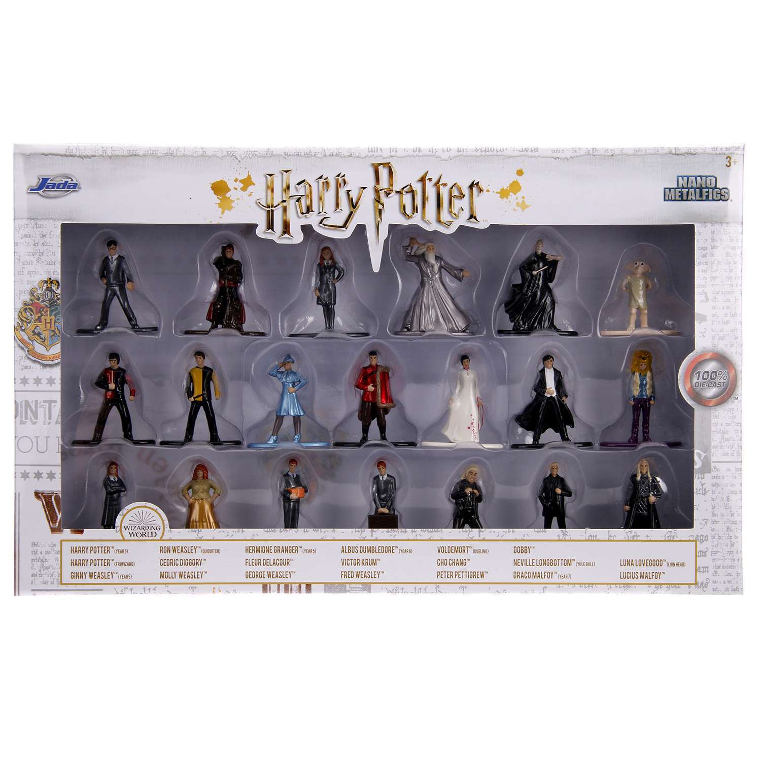Набор фигурок Jada Harry Potter Nano Metalfigs 20шт ТоуR84 - фото 2