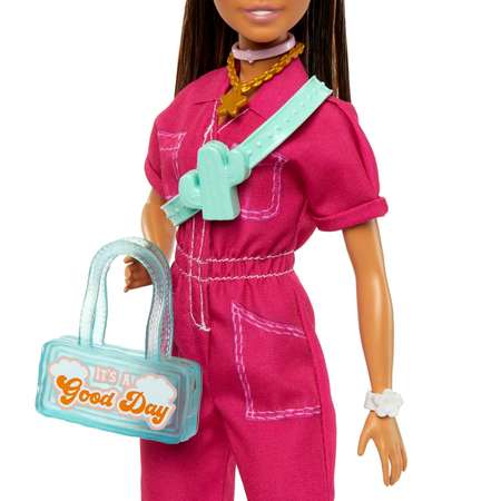Кукла Barbie Day and Play Fashion Розово-голубой комбинезон HPL76