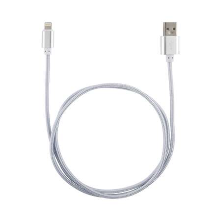 Кабель Energy ET-01 USB - micro-USB 1 м серебро