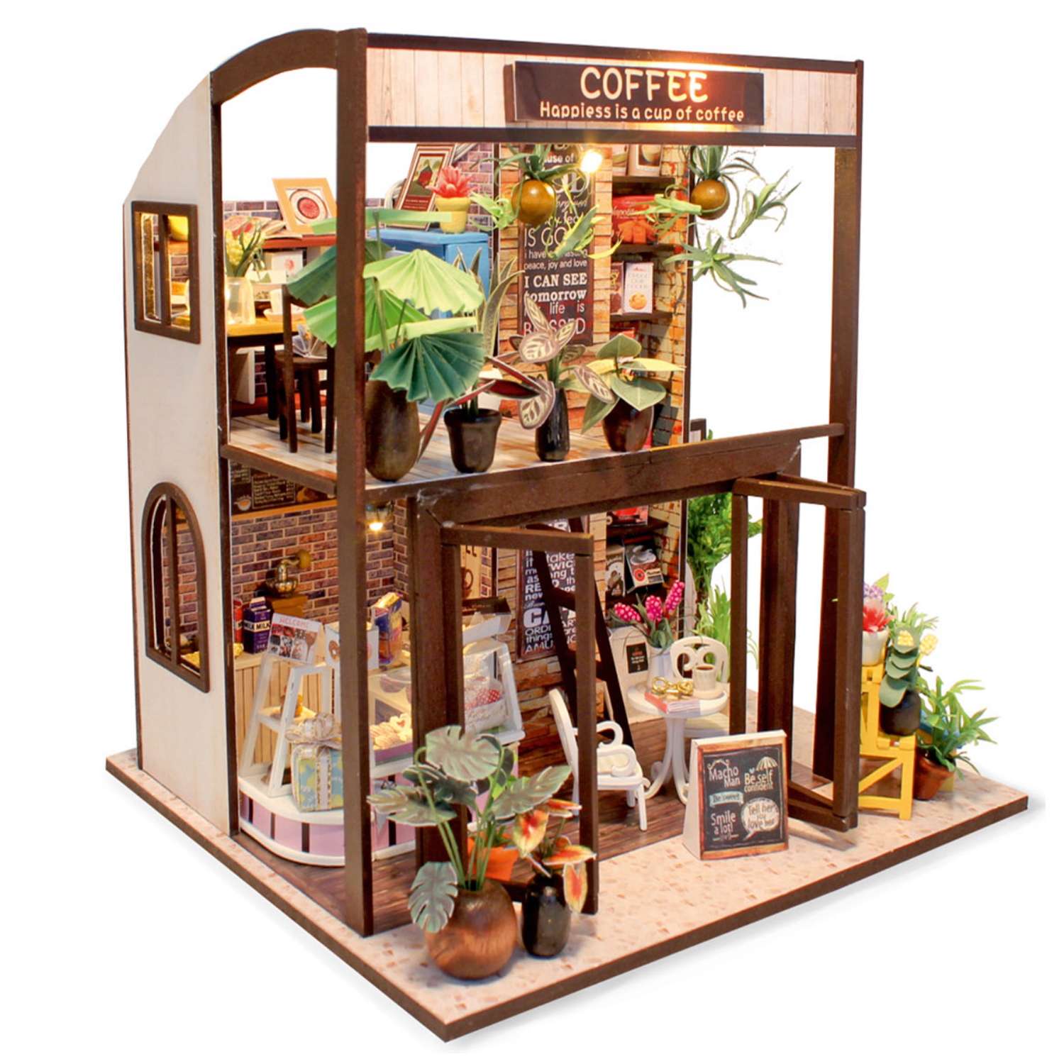 Интерьерный конструктор Hobby Day Румбокс Coffee House - фото 2