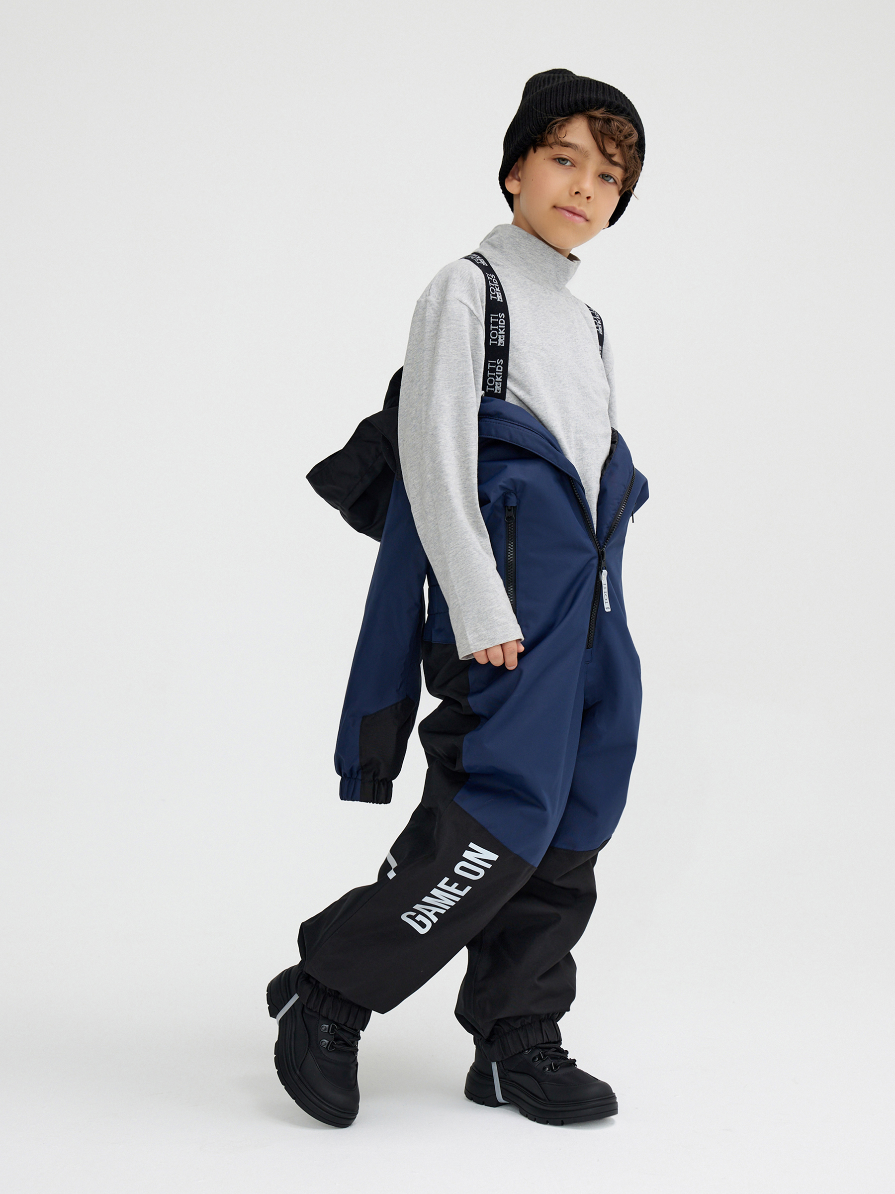 Комбинезон Totti Kids AW23TKB003/Комбинезон детский/Синий - фото 11