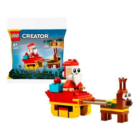 Конструктор детский LEGO Creator Сани Санта Клауса