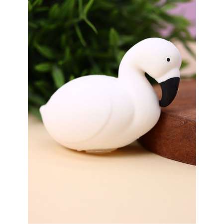 Мялка-антистресс iLikeGift Squeeze flamingo white