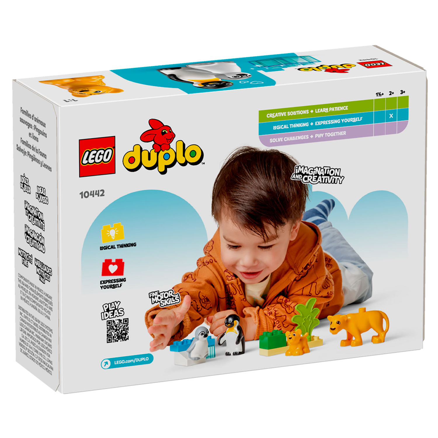 Конструктор детский LEGO Duplo Семейства диких животных - фото 10