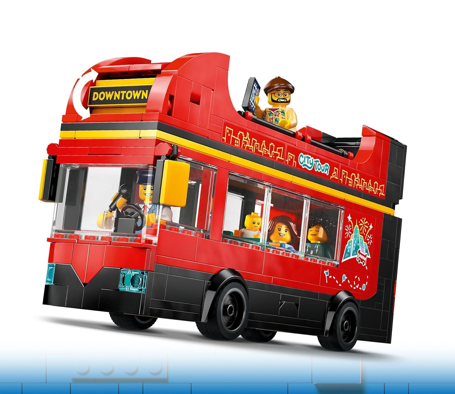 Конструктор LEGO City Красный двухэтажный экскурсионный автобус 60407 - фото 3