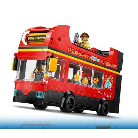 Конструктор LEGO City Красный двухэтажный экскурсионный автобус 60407