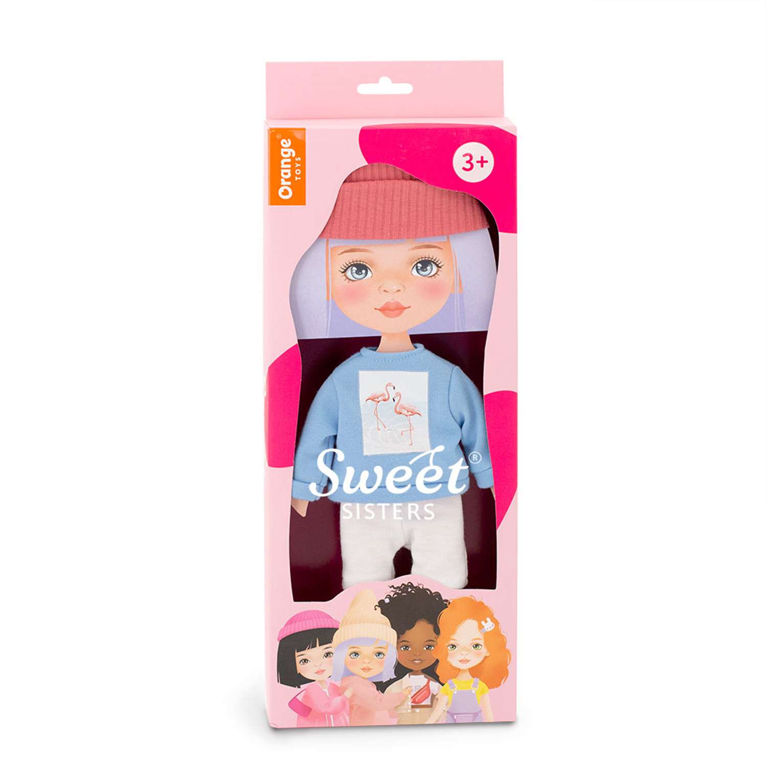 Набор одежды для кукол Orange Toys Sweet Sisters Голубая толстовка Серия Спортивный стиль S28 - фото 2