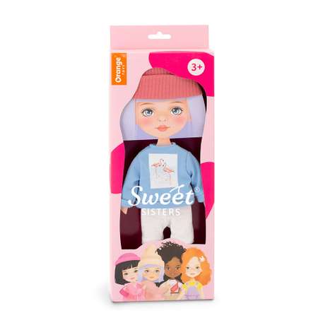 Набор одежды для кукол Orange Toys Sweet Sisters Голубая толстовка Серия Спортивный стиль