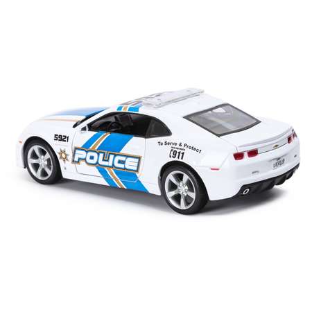 Машина MAISTO 1:24 Chevrolet Camaro Rs 2010 Police Белый 31208