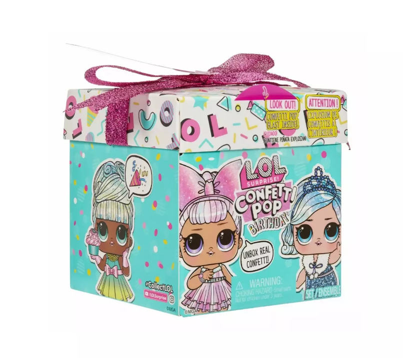 Игрушка LOL Surprise Confetti Pop Birthday в непрозрачной упаковке (Сюрприз) 589969EUC 589969EUC - фото 2
