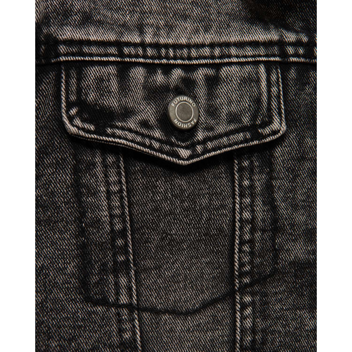 Джинсовая куртка Futurino Fashion W24FF-2BD50kb-DG - фото 6